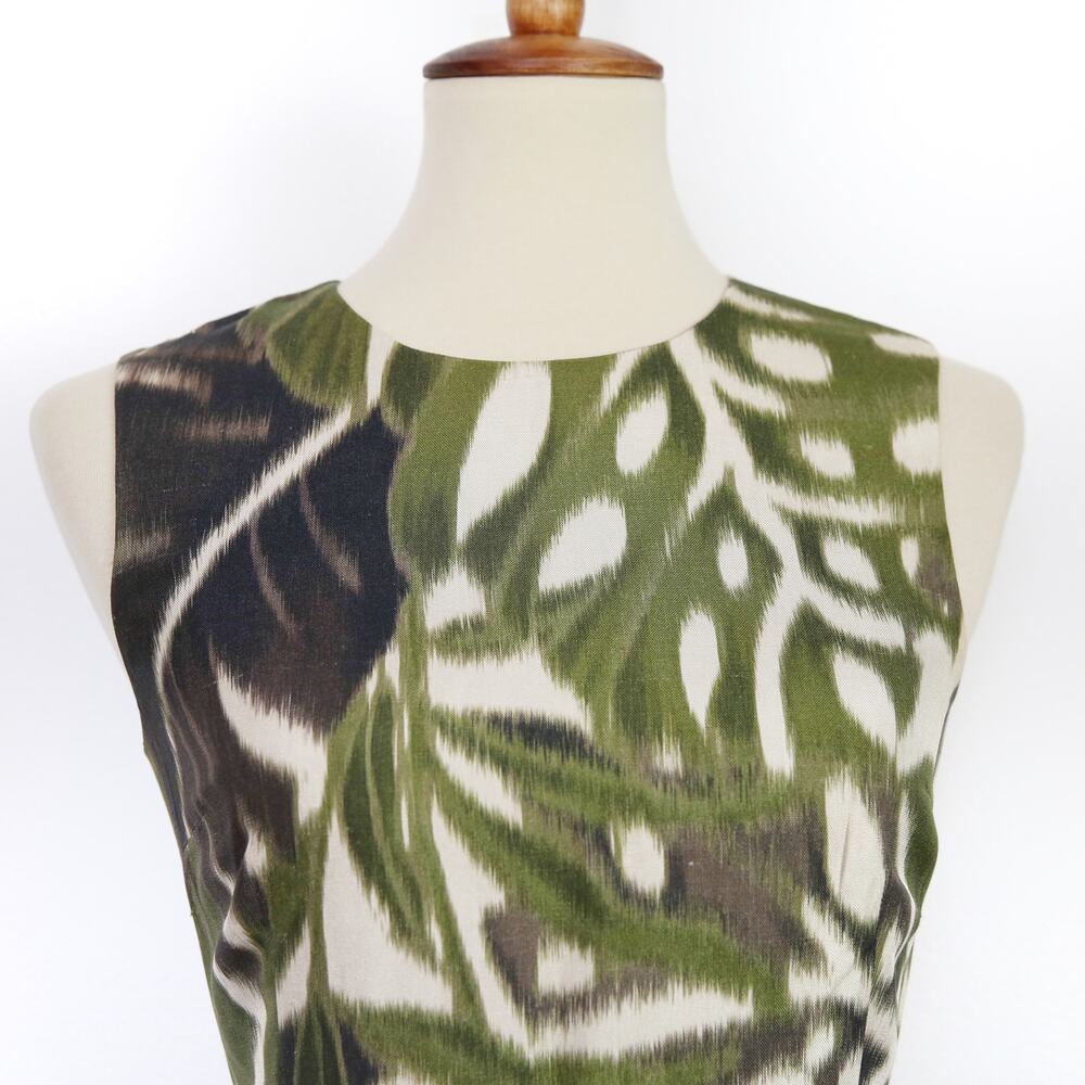 Giambattista Valli Paris Silk Cotton Dress Floral Size 38 XXS - Picture 4 of 11